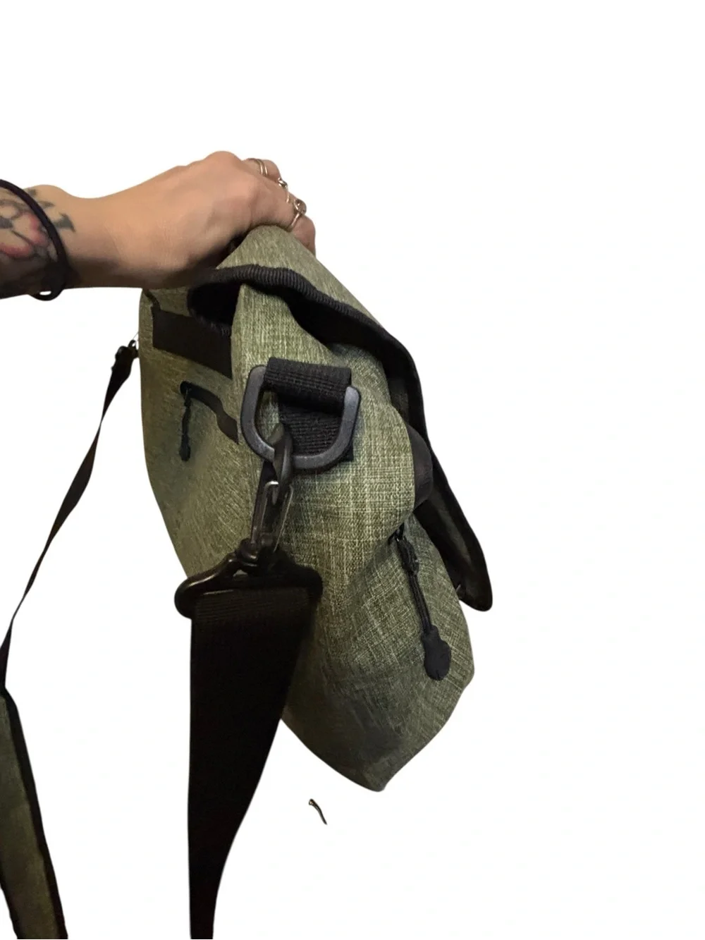 Body Glove Green Messenger Bag | Adjustable Crossbody Travel Bag